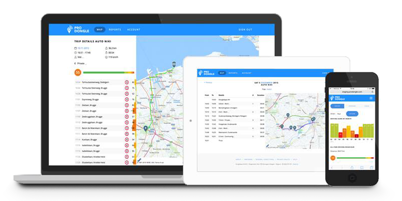 De ProDongle app werkt op elke PC, smartphone en tablet De ProDongle app werkt op elke PC, smartphone en tablet